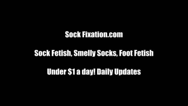Rub one out while i slowly take off my socks